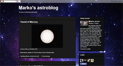 Desktop Screenshot of markonastroblogi.blogspot.com