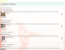Tablet Screenshot of lumijonluomaa.blogspot.com