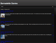 Tablet Screenshot of bernadette-davies.blogspot.com