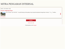 Tablet Screenshot of mitrapengaman.blogspot.com