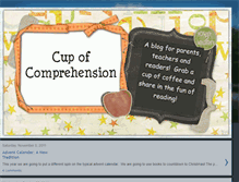 Tablet Screenshot of cupofcomprehension.blogspot.com