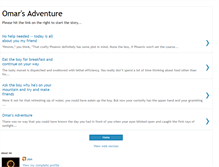 Tablet Screenshot of omaradventure.blogspot.com