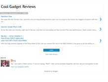 Tablet Screenshot of coolgadgetreviews.blogspot.com
