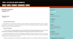 Desktop Screenshot of latierrayelmedioambiente.blogspot.com