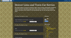 Desktop Screenshot of denver-limo-service.blogspot.com