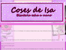 Tablet Screenshot of cosesdeisa.blogspot.com