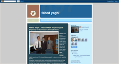 Desktop Screenshot of fahedyaghi.blogspot.com