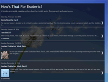Tablet Screenshot of howsthatforesoteric.blogspot.com