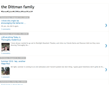Tablet Screenshot of dittmanfamily.blogspot.com