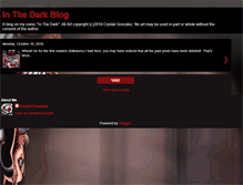Tablet Screenshot of inthedarkcomic.blogspot.com