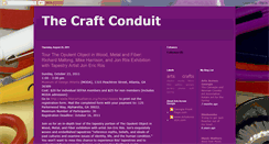 Desktop Screenshot of craftconduit.blogspot.com