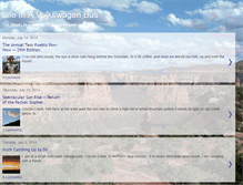 Tablet Screenshot of lifeinavolkswagenbus.blogspot.com