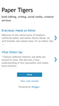 Mobile Screenshot of papertigersediting.blogspot.com
