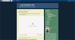 Desktop Screenshot of andsometimeswhy75.blogspot.com