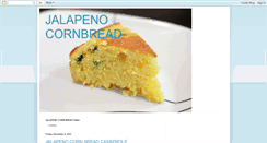 Desktop Screenshot of jalapenocornbread.blogspot.com