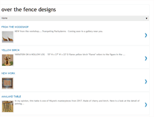 Tablet Screenshot of overthefencedesignsgallery.blogspot.com