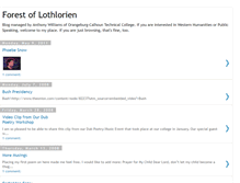 Tablet Screenshot of lothlorien1.blogspot.com