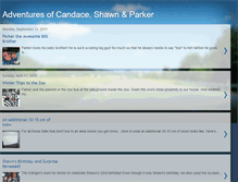 Tablet Screenshot of candaceandshawn.blogspot.com