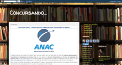 Desktop Screenshot of concursandoestou.blogspot.com