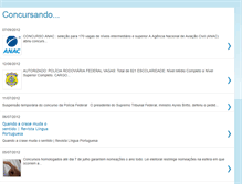 Tablet Screenshot of concursandoestou.blogspot.com