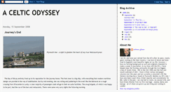 Desktop Screenshot of celticodyssey.blogspot.com