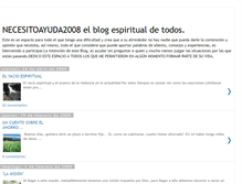 Tablet Screenshot of necesitoayuda2008.blogspot.com