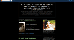 Desktop Screenshot of naotemosvergonha.blogspot.com