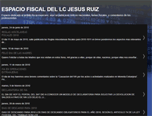 Tablet Screenshot of espaciofiscaldelcpjesusruiz.blogspot.com