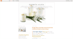 Desktop Screenshot of alaya-energiasanadora.blogspot.com