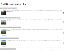 Tablet Screenshot of crailgreenkeepersblog.blogspot.com