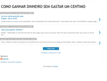 Tablet Screenshot of comoganhardinheirosemgastarumcentimo.blogspot.com