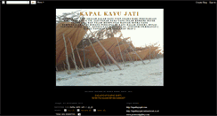 Desktop Screenshot of kapalkayujati.blogspot.com