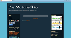 Desktop Screenshot of muschelfrau.blogspot.com