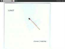 Tablet Screenshot of lundtblog.blogspot.com