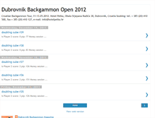 Tablet Screenshot of dubrovnikbackgammon.blogspot.com
