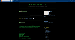 Desktop Screenshot of burningodzilla.blogspot.com