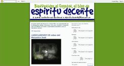 Desktop Screenshot of espiritudocente.blogspot.com