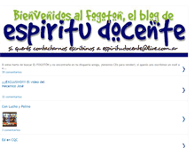 Tablet Screenshot of espiritudocente.blogspot.com