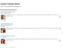 Tablet Screenshot of latestcelebs-news.blogspot.com