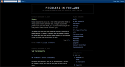 Desktop Screenshot of fecklessinfinland.blogspot.com