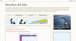 Desktop Screenshot of derechos-del-nino.blogspot.com