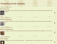 Tablet Screenshot of consumingantiquity.blogspot.com