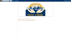 Desktop Screenshot of clinicaforfree.blogspot.com