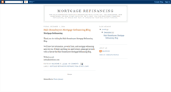 Desktop Screenshot of mortgage----refinancing.blogspot.com