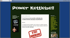 Desktop Screenshot of powerkettlebell.blogspot.com
