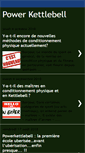 Mobile Screenshot of powerkettlebell.blogspot.com