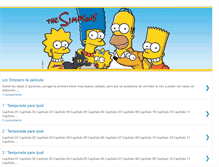 Tablet Screenshot of lossimpsonsonline-latino.blogspot.com