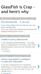 Mobile Screenshot of glassfishisapieceofcrap.blogspot.com
