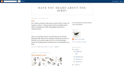 Desktop Screenshot of madaboutthebird.blogspot.com