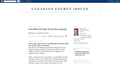 Desktop Screenshot of canadian-energy.blogspot.com